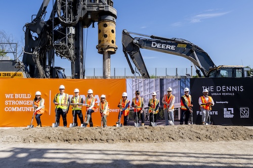 The Dennis Ground Breaking Lg